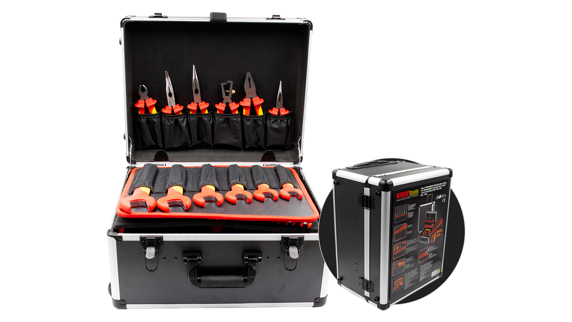 MALÉTIN HERRAMIENTA AISLADA VDE 111 PIEZAS