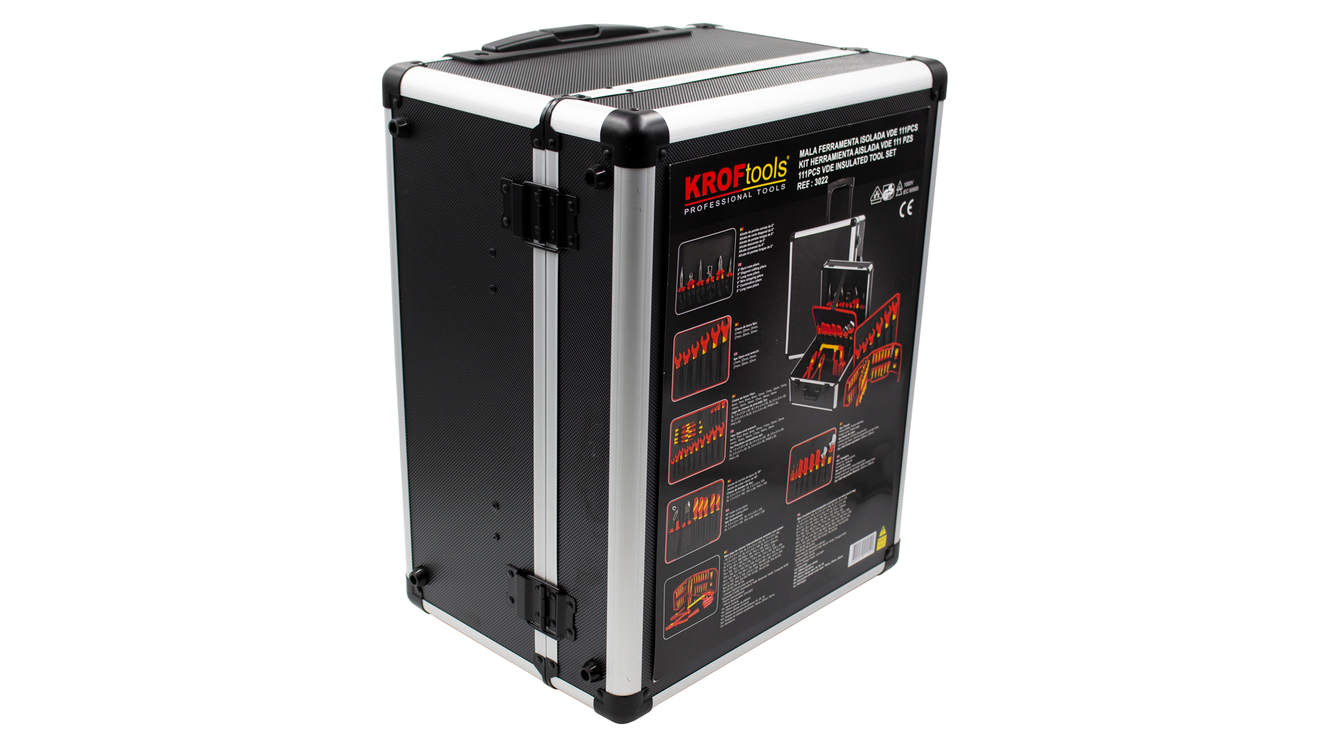 MALÉTIN HERRAMIENTA AISLADA VDE 111 PIEZAS