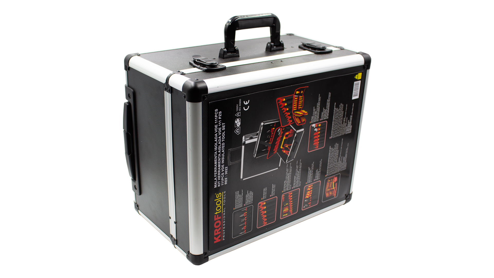 MALÉTIN HERRAMIENTA AISLADA VDE 111 PIEZAS