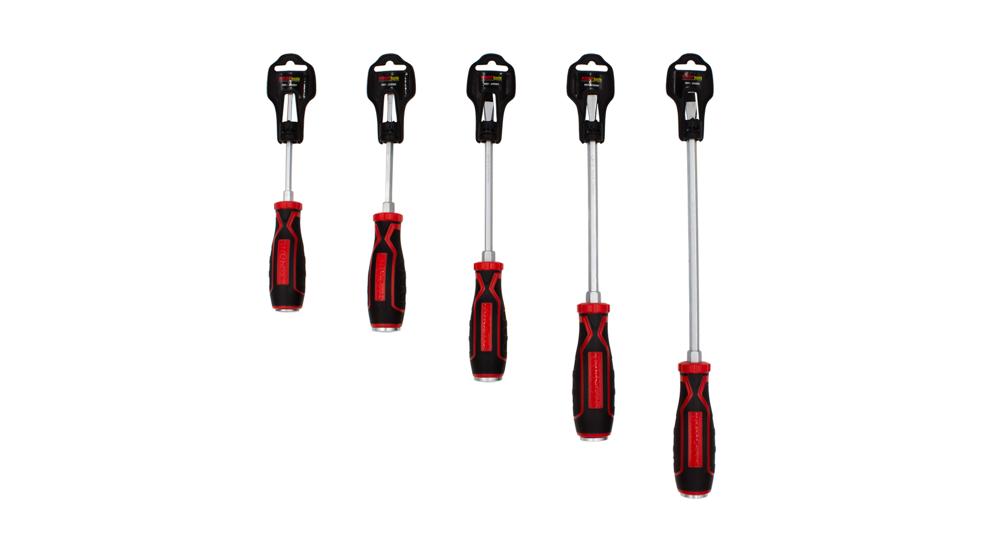 DESTORNILLADORES PLANOS DE GOLPE