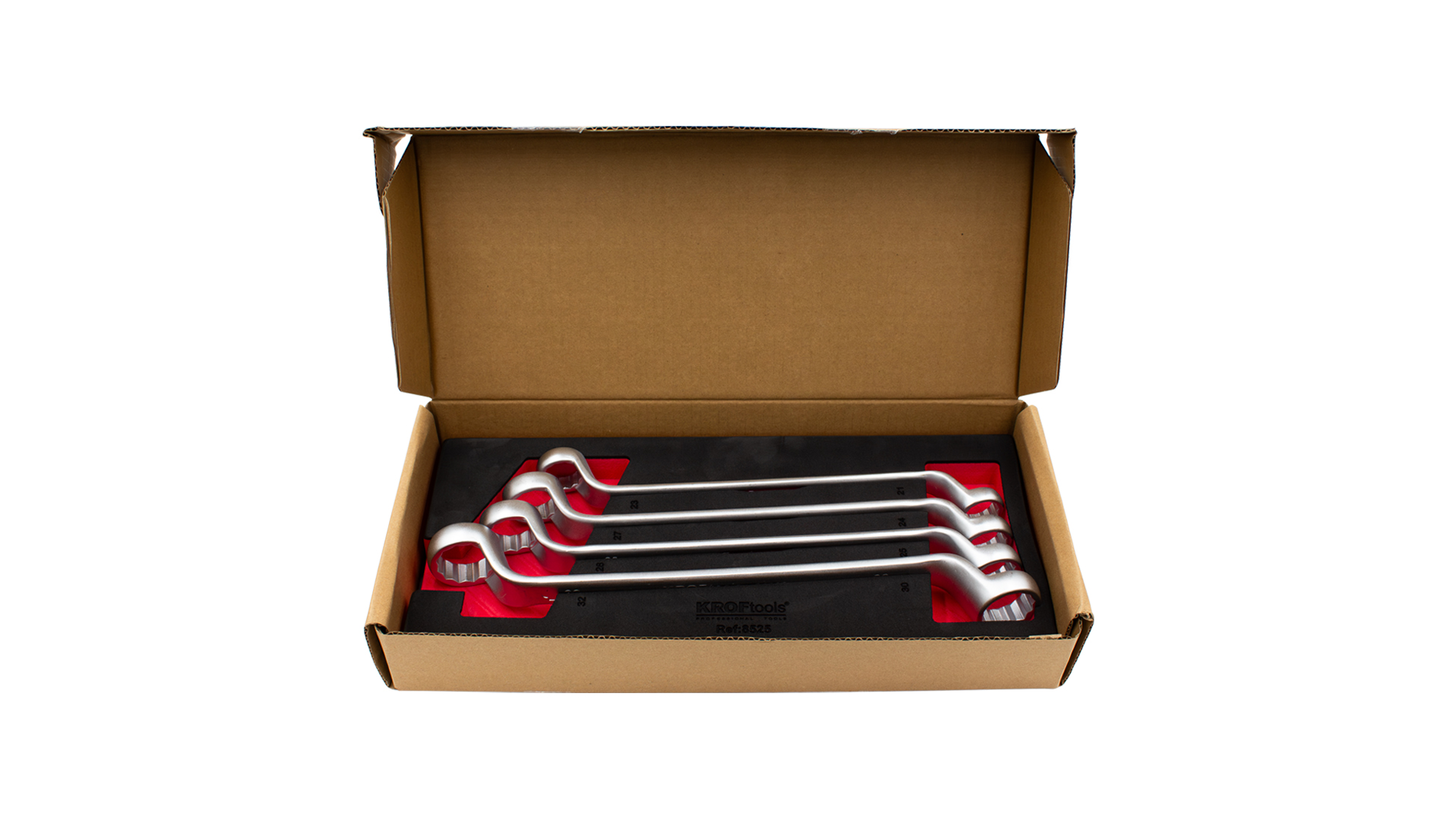 SATZ 4 DOPPELRINGSCHLÜSSEL 21-32MM