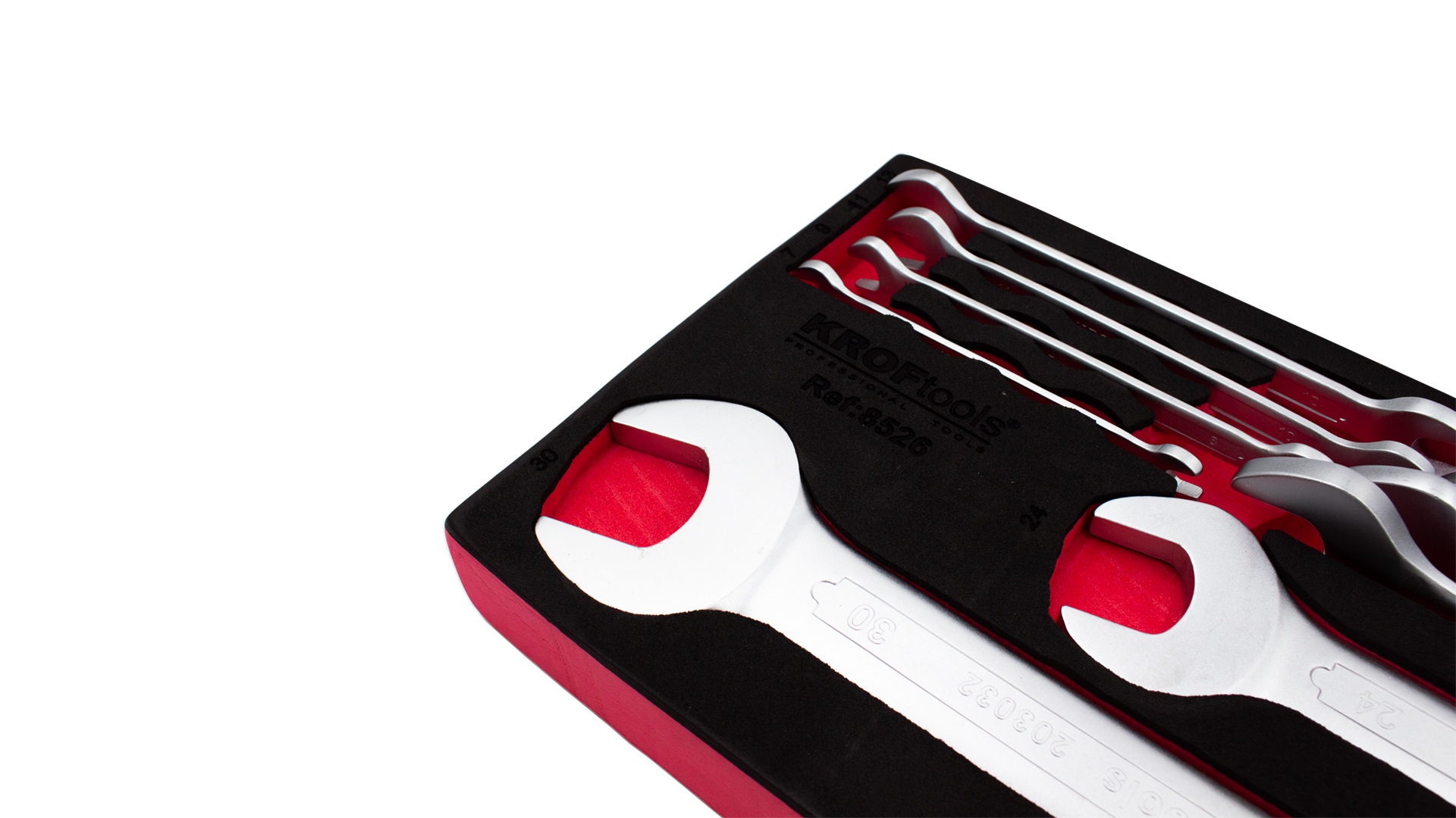 DOUBLE OPENED ENDED SPANNER SET 10PCS