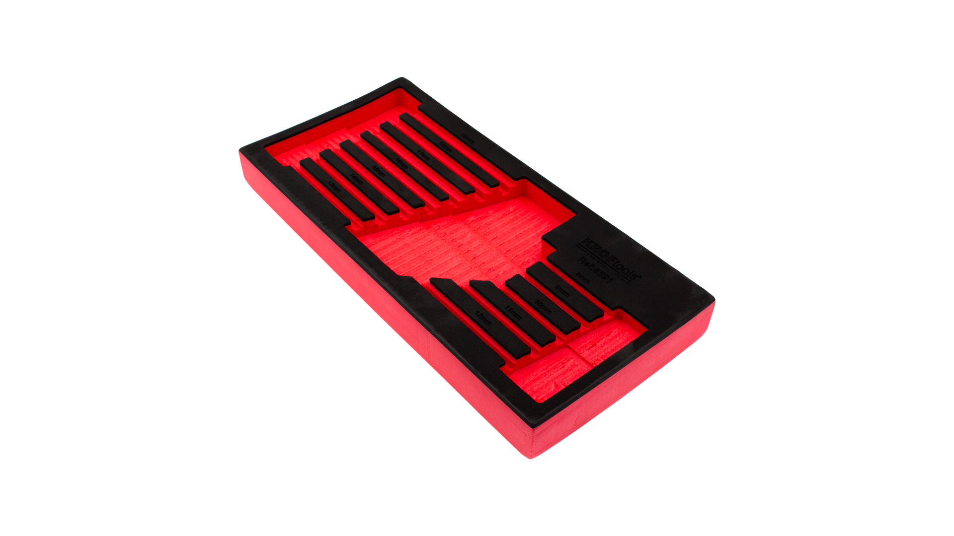 MÓDULO CHAVES DE BOCA LUNETA C/ ROQUETE 12PCS VAZIO