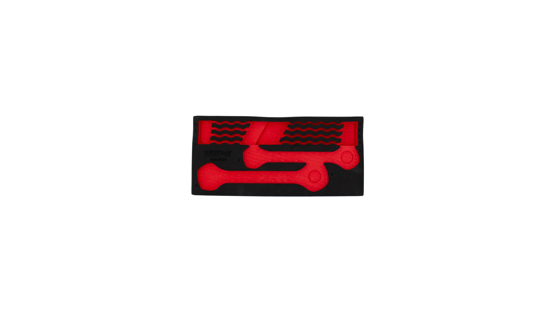 MÓDULO VACIO 10PZS LLAVES FIJAS 6-32mm