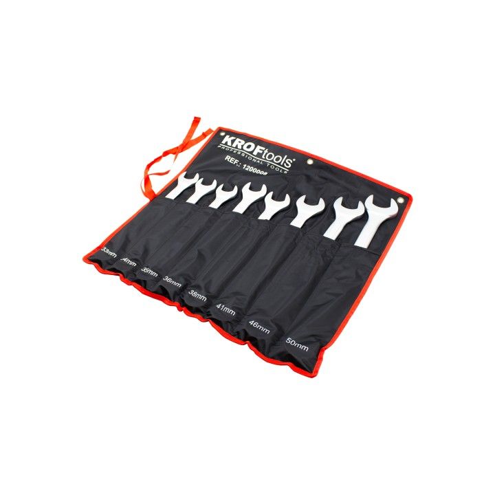 JOGO CHAVE DE BOCA LUNETA 8PCS 33-50mm