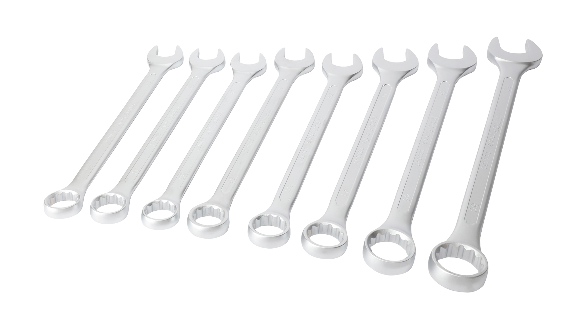 JUEGO 8 LLAVES COMBINADAS 33-50mm