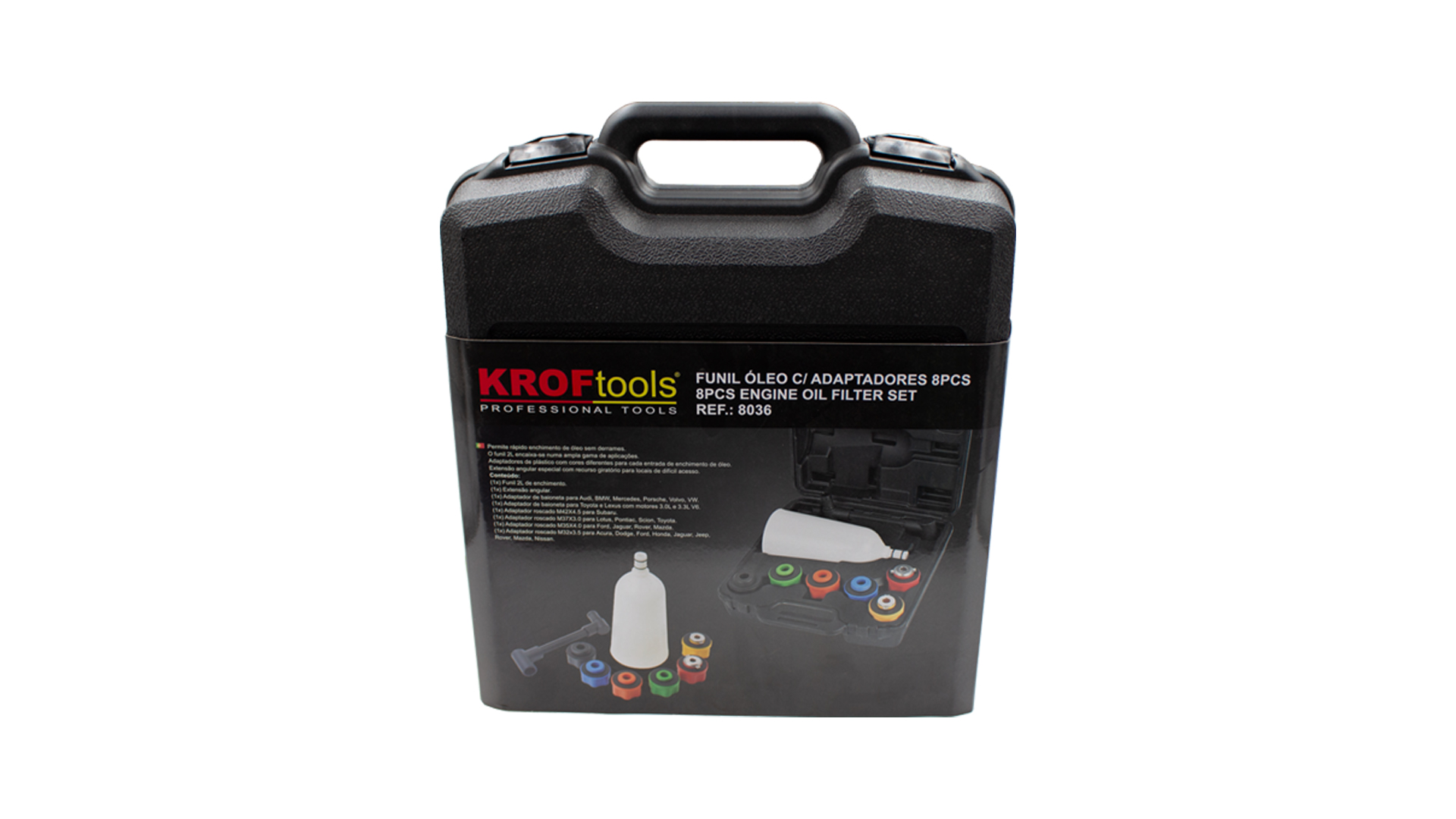 ENTONNOIR AVEC ADAPTATEURS ENTONNOIR À HUILE 8 PIÈCES