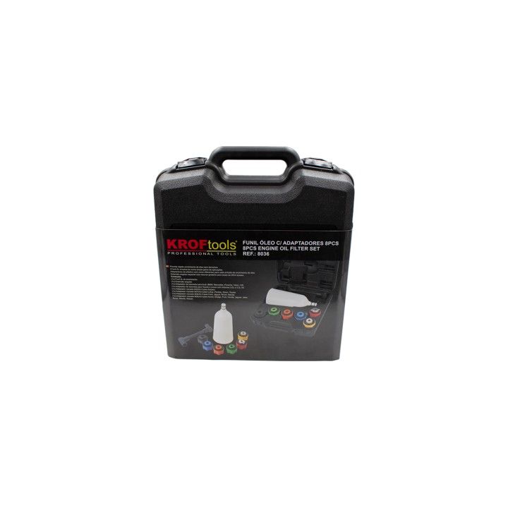 EMBUDO ACEITE CON ADAPTADORES 8PZS