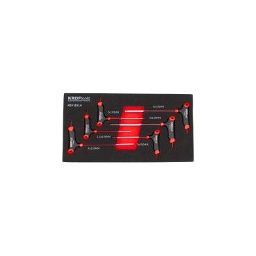 HEXAGONAL T WRENCHES SET 6PCS