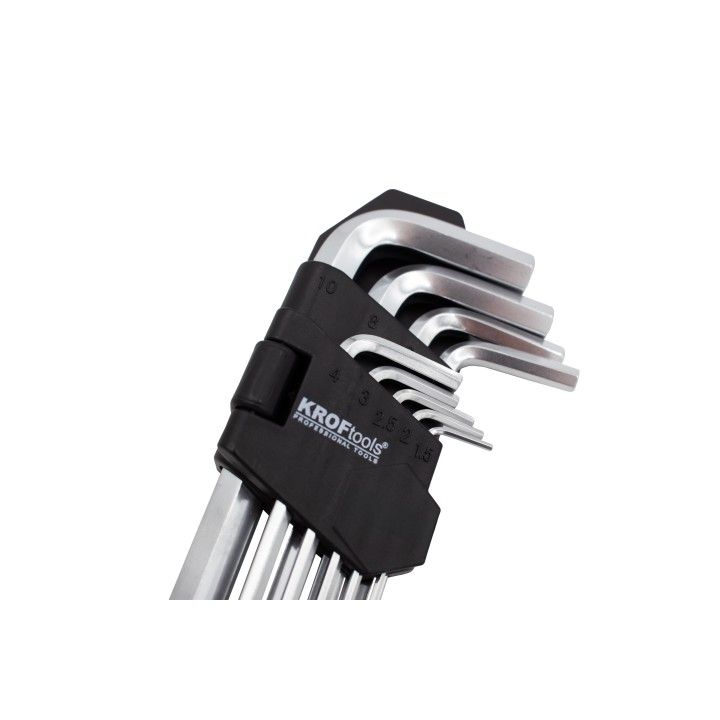 JOGO 9PCS CHAVE UMBRAKO HEXAG LON ESF