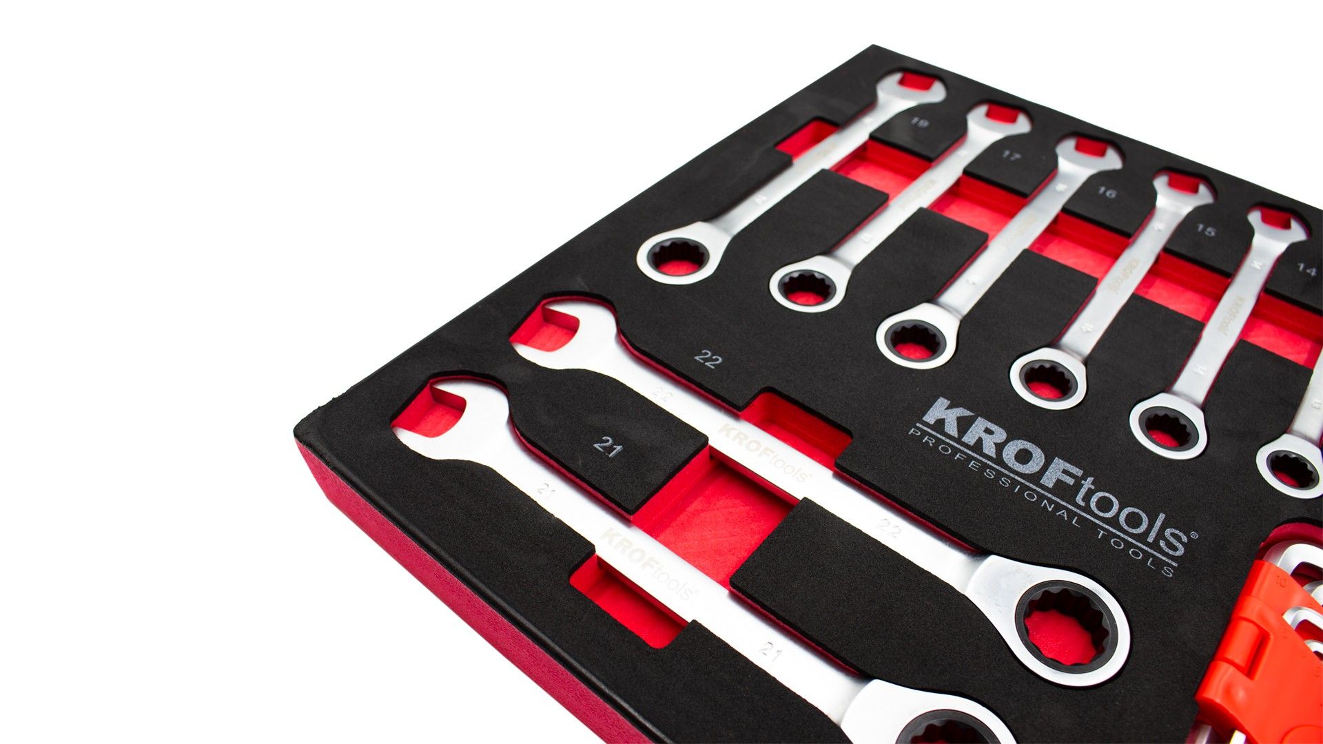 MODULO LLAVES COMINADAS CON CARRACA Y PUNTAS 1/4"