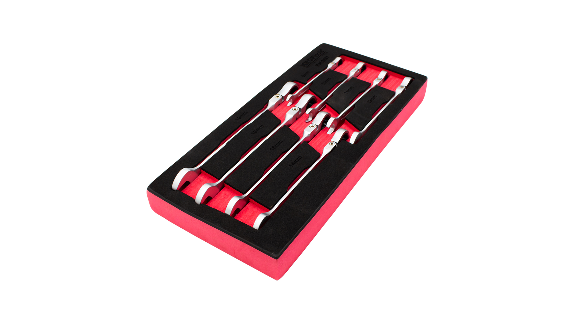 MÓDULO LLAVES COMBINADAS C/ CARRACA FLEXIBLE 8PZS