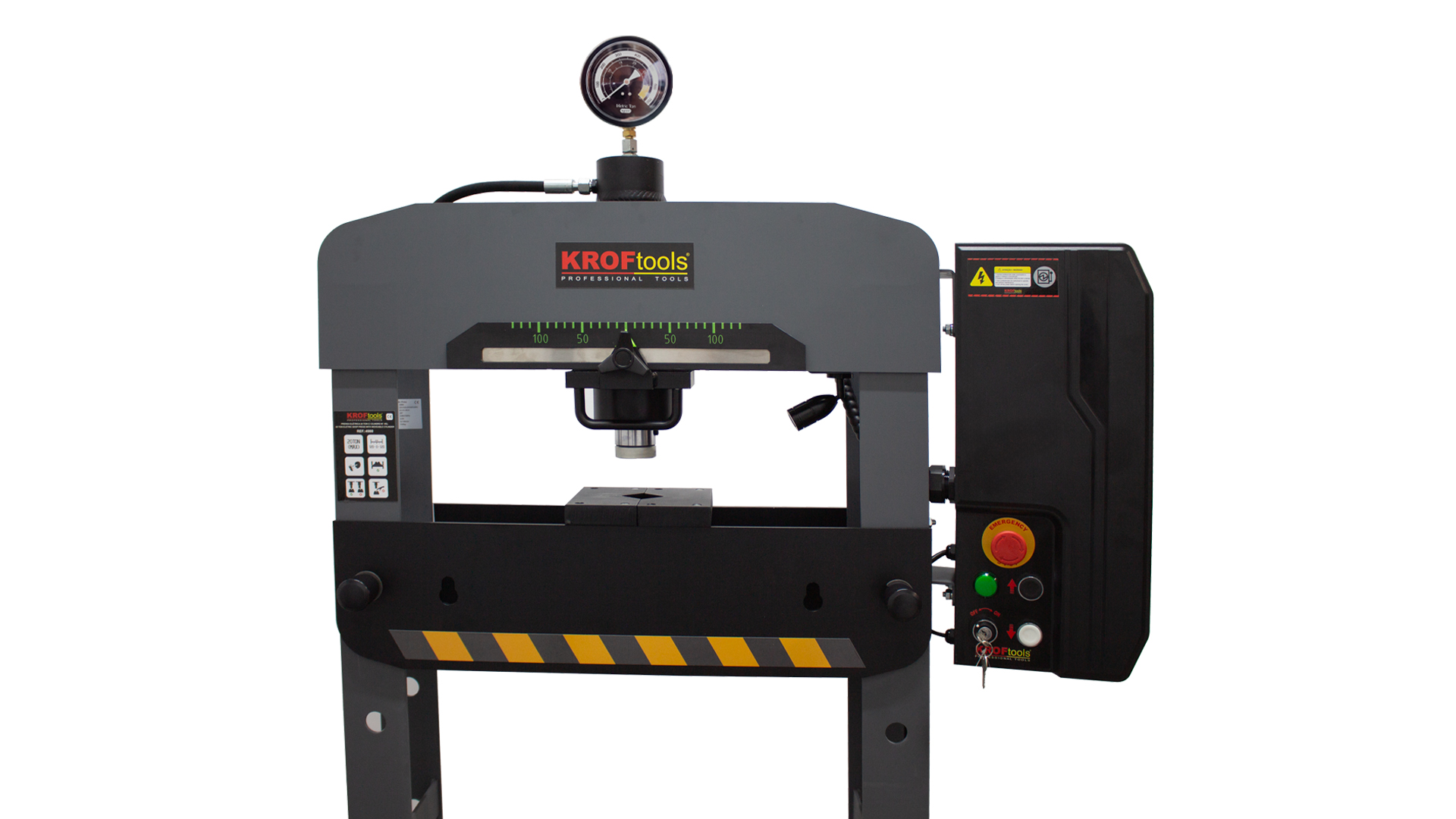 30TONNIGE ELEKTRO WERKSTATTPRESSE MIT BEWEGLICHEM ZYLINDER