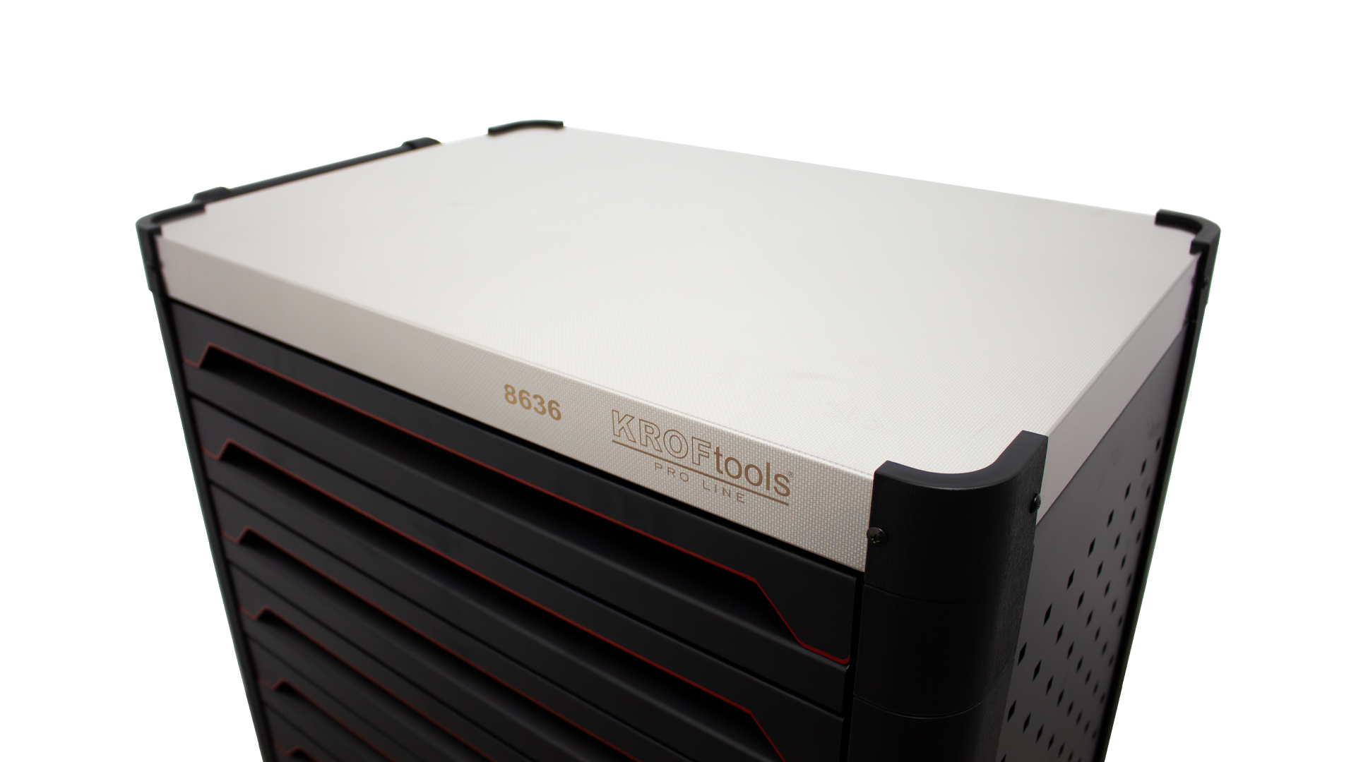 PROLINE 9-DRAWER EMPTY TOOL CART