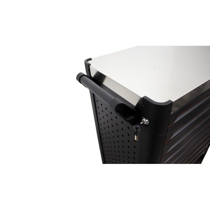 PROLINE 9-DRAWER EMPTY TOOL CART