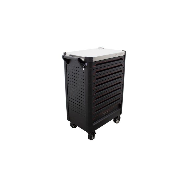 PROLINE 9-DRAWER EMPTY TOOL CART