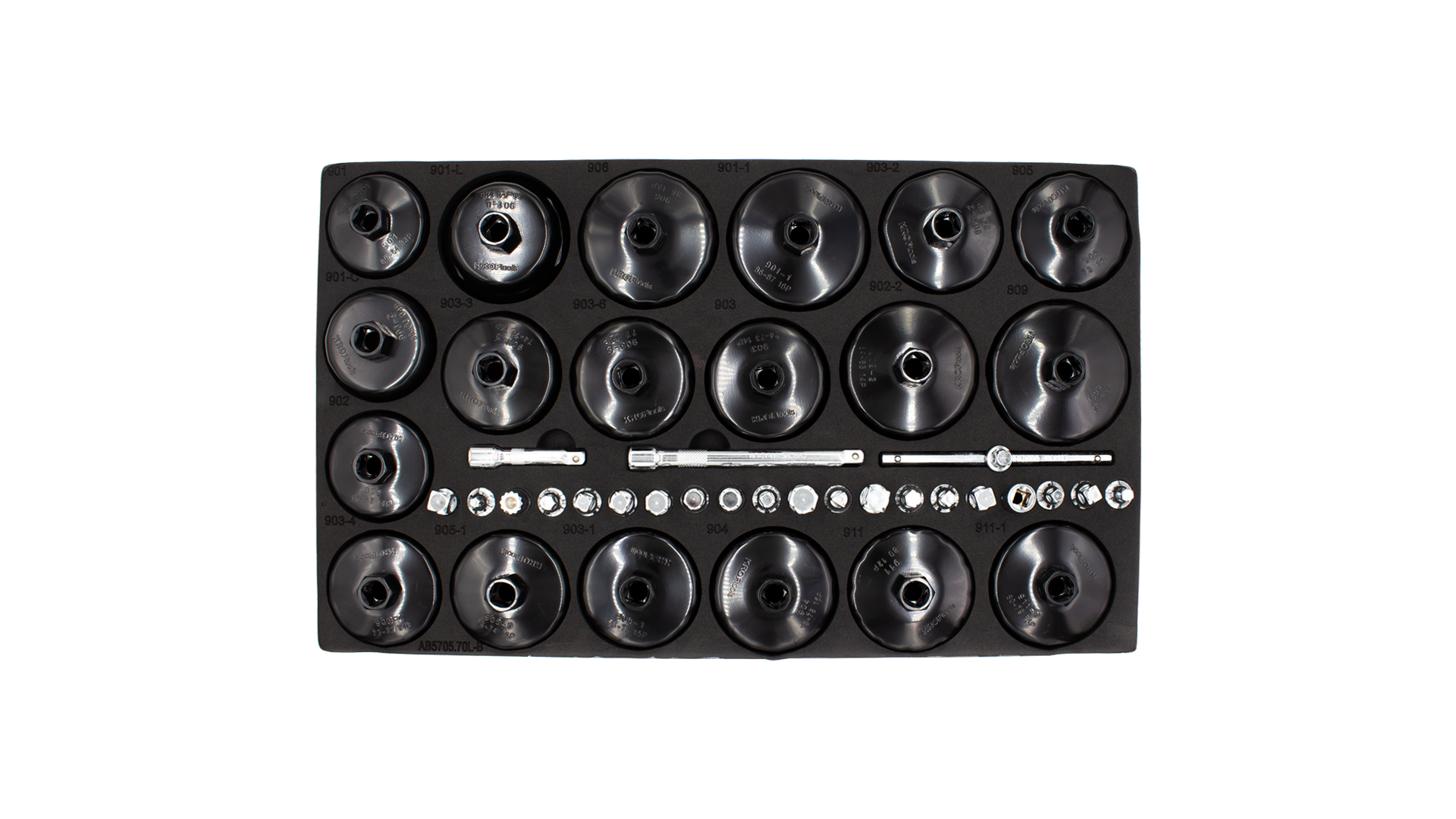 KIT FERRAMENTAS TROCA ÓLEO 61PCS