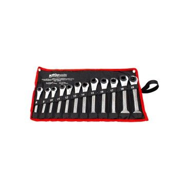 KIT CHIAVI A CRICCHETTO COMBINATE 12 PZ