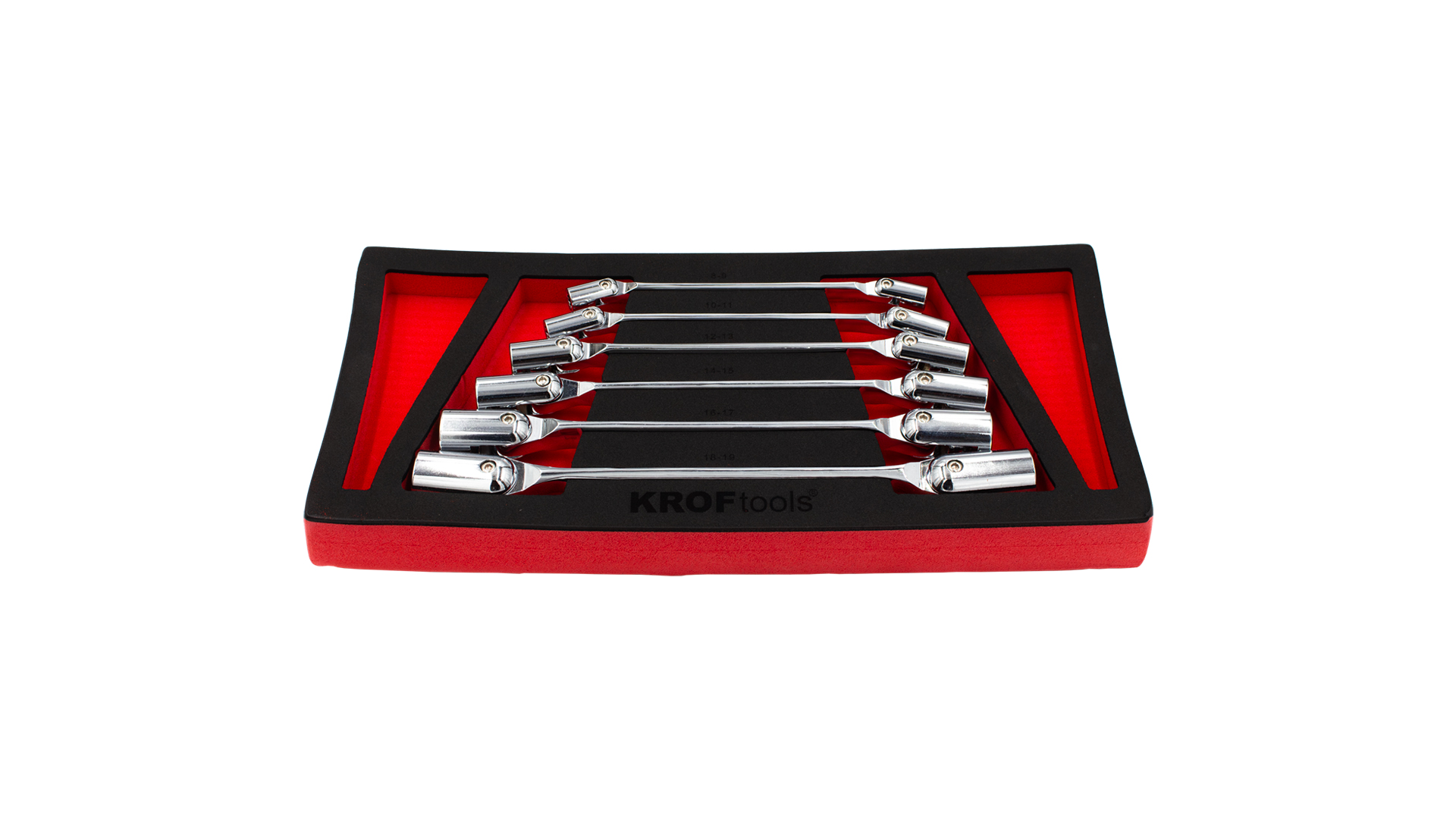 MÓDULO LLAVES DE VASO ARTICULADAS 6PZS