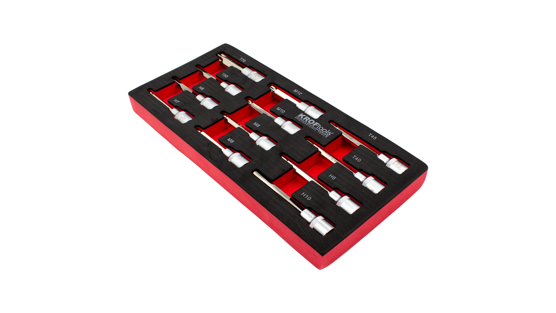 SOCKET WRENCH BIT TORX & HEXAGONAL 1/2” SET 12PCS