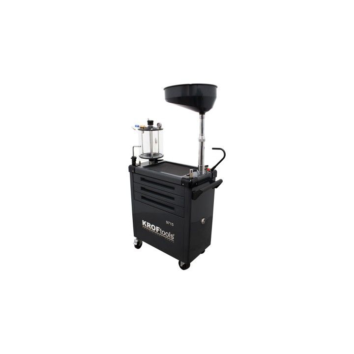 ASPIRADOR ACEITE CON VISUALIZADOR 90L 3 CAJONES 61PZS