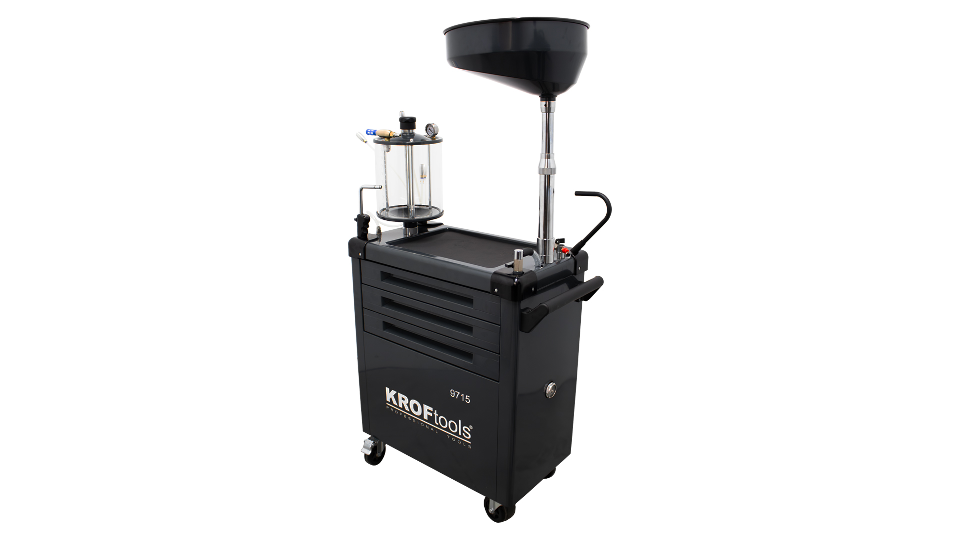 ASPIRADOR ÓLEO C/VISOR 3 GAVETAS 61PCS