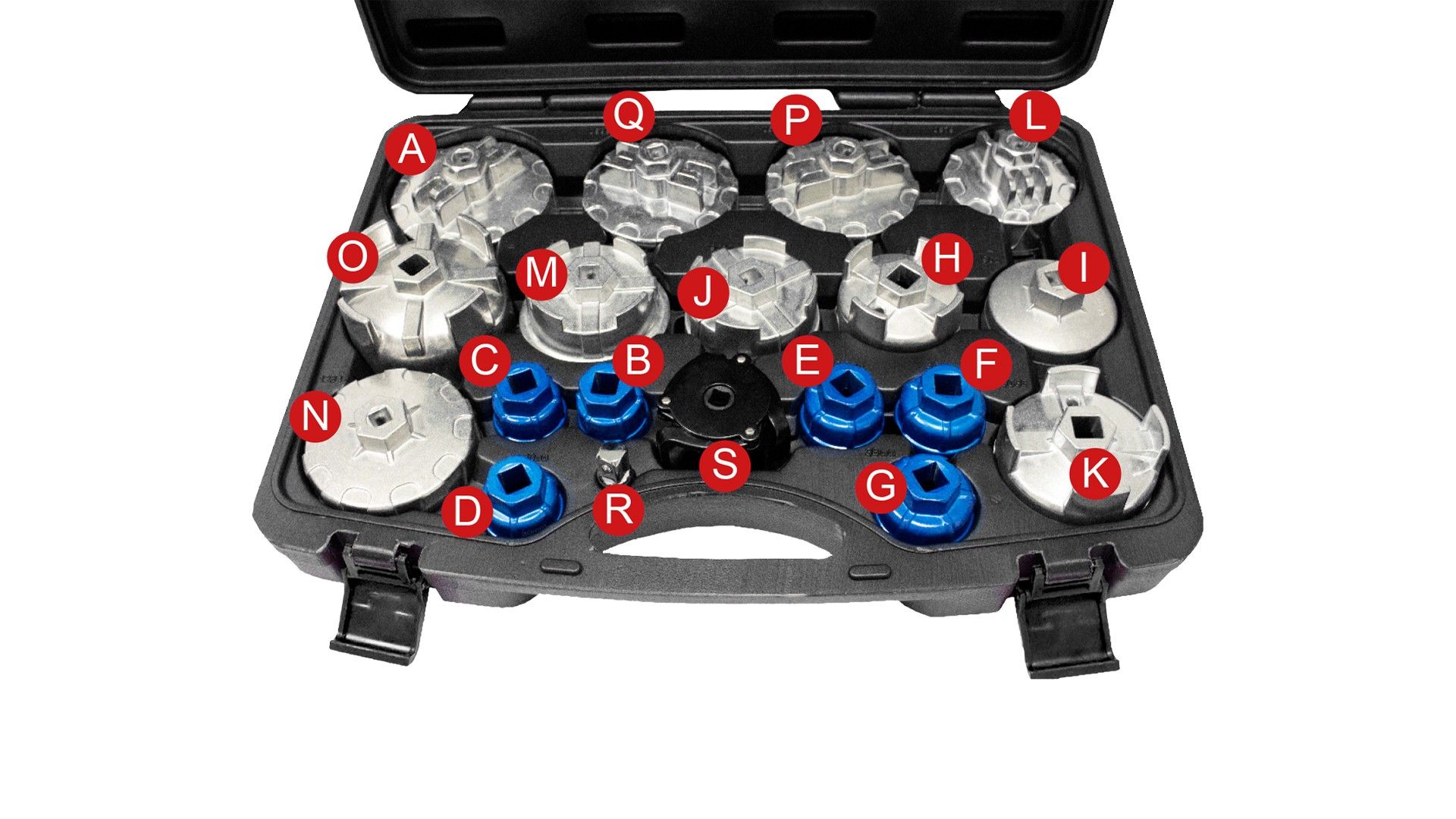 JEU 19 PIÈCES CLÉS À FILTRE - 2ª GÉNÉRATION