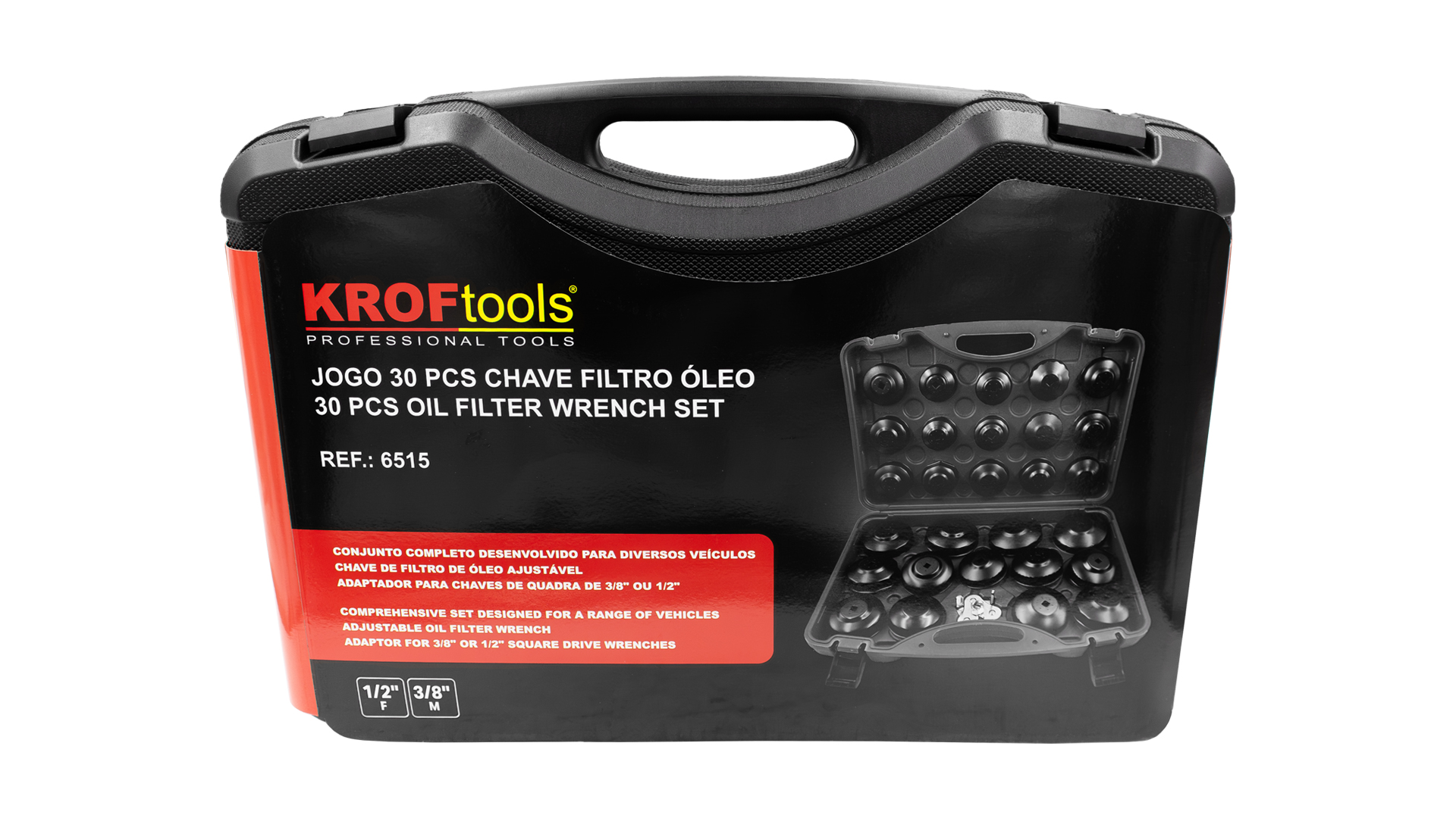 JEU 30 PIÈCES CLÉ À FILTRE À HUILE