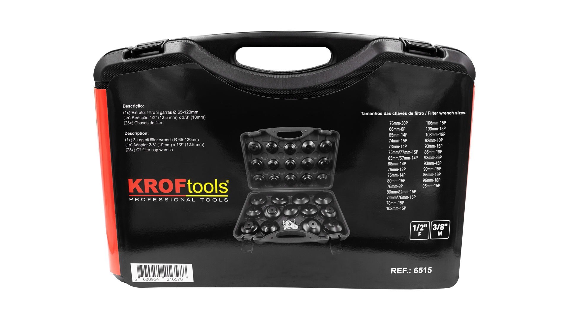 JEU 30 PIÈCES CLÉ À FILTRE À HUILE