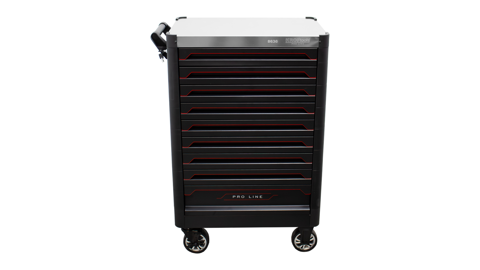 PROLINE 9-DRAWER TOOL CART 318PCS