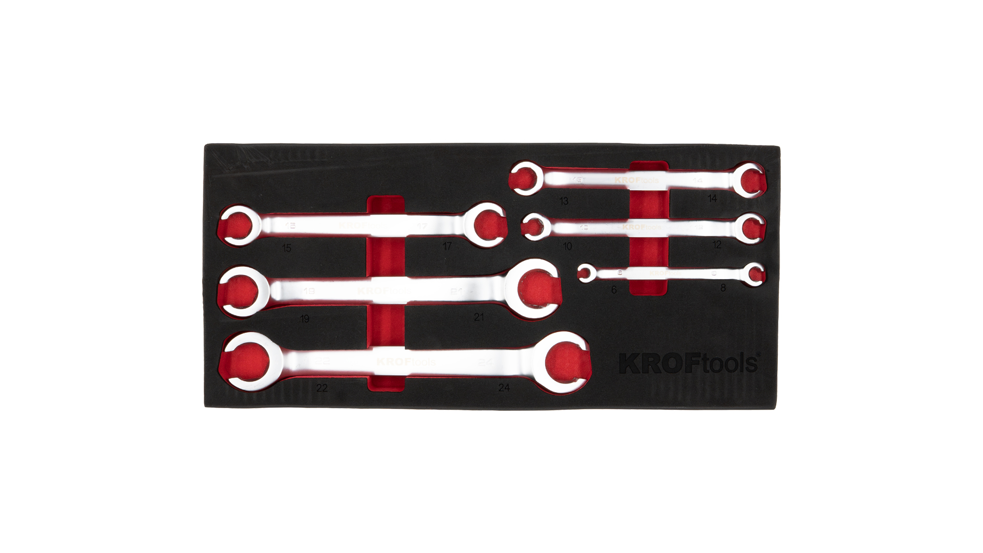 BRAKE WRENCHES SET 6-24mm 6PCS