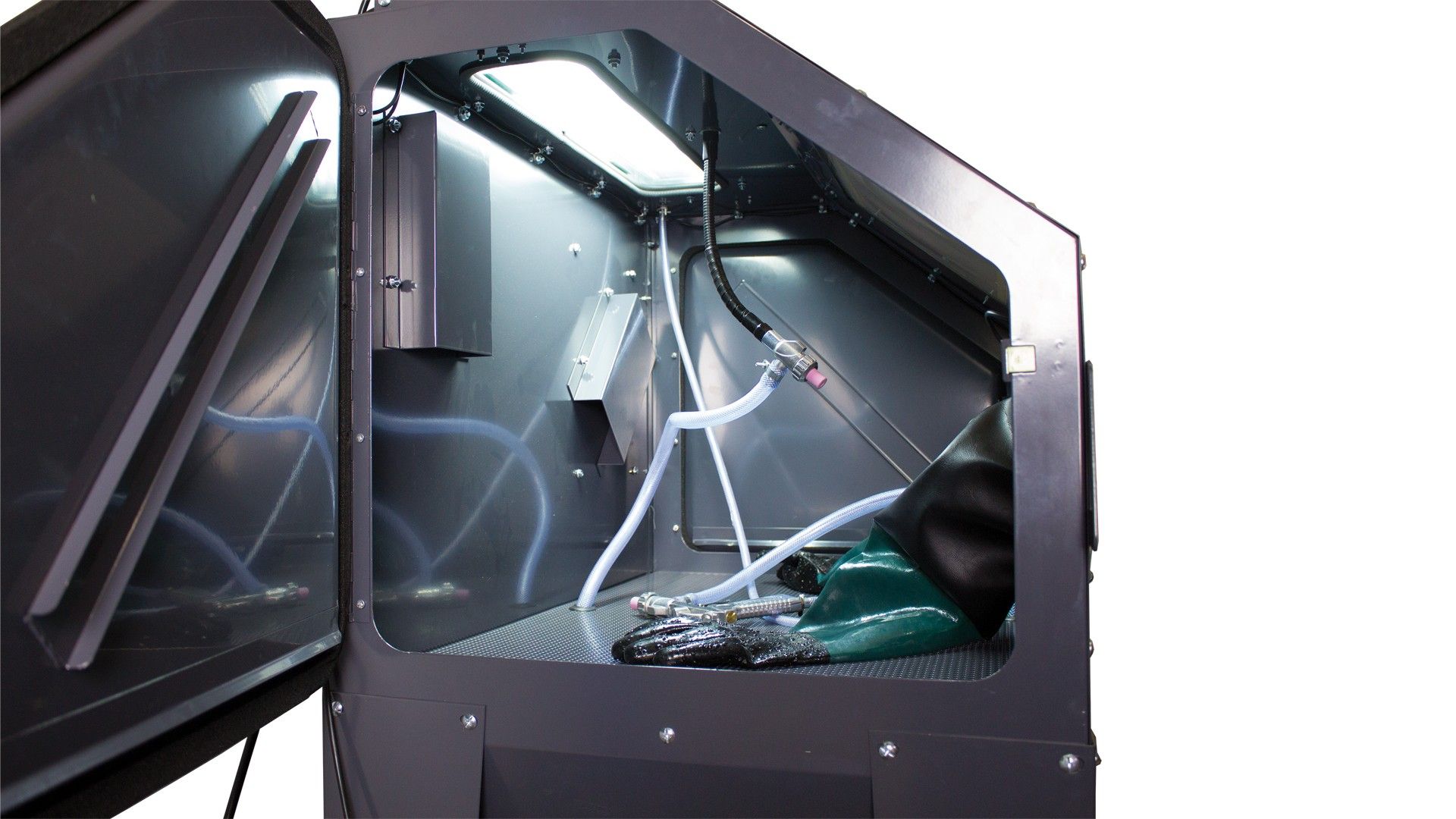 CABINA CHORREADORA DE ARENA 350L