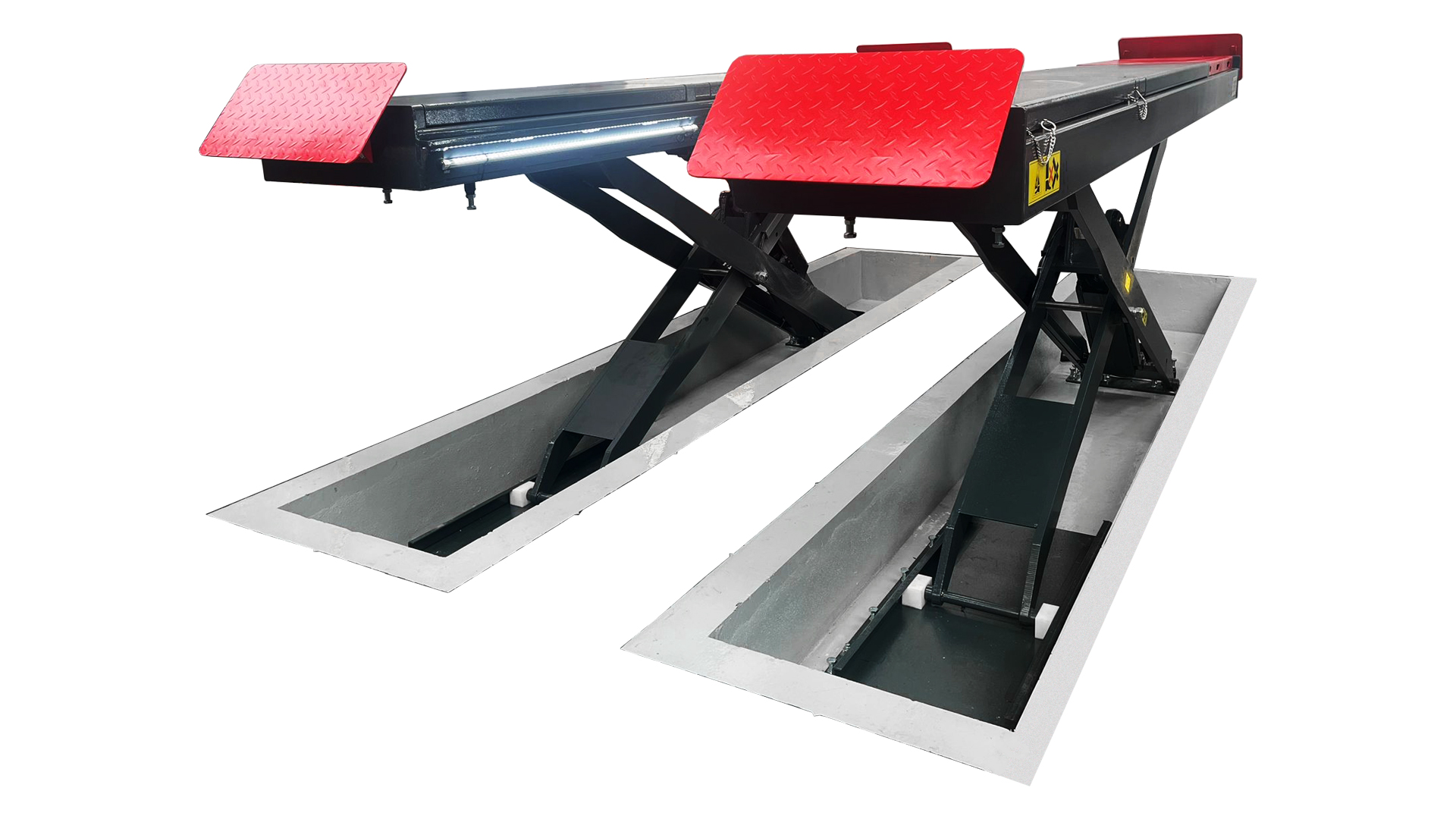 3,5TON DOUBLE SCISSOR LIFT FOR ALIGNMENT W/ LED