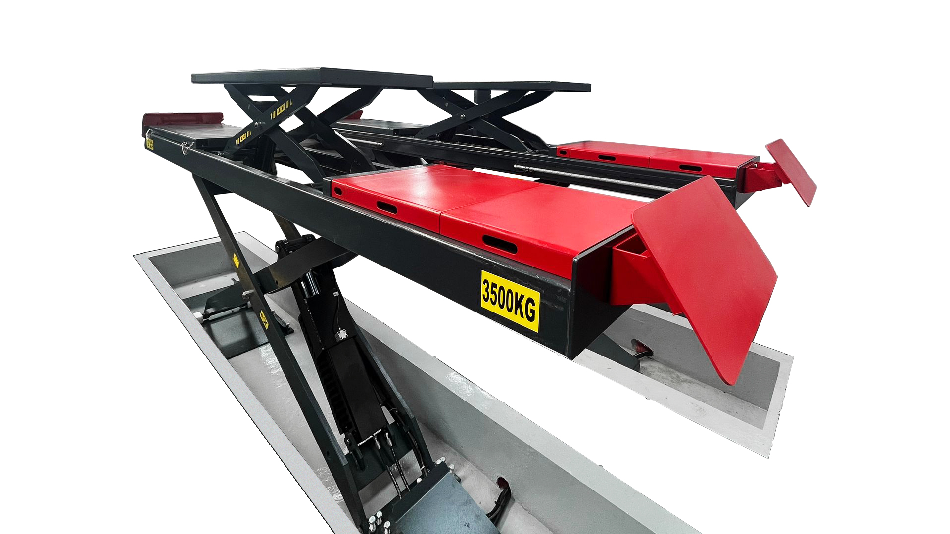 3,5TON DOUBLE SCISSOR LIFT FOR ALIGNMENT W/ LED