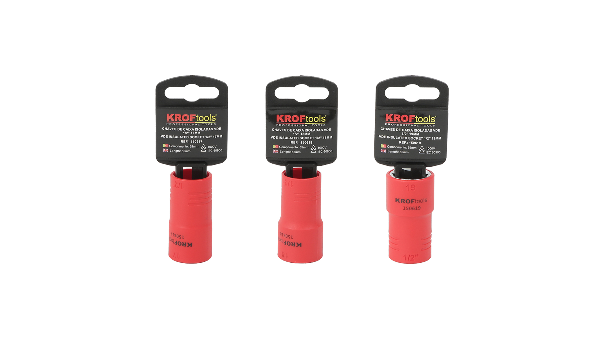 CHAVE DE CAIXA ISOLADA VDE 1/2"