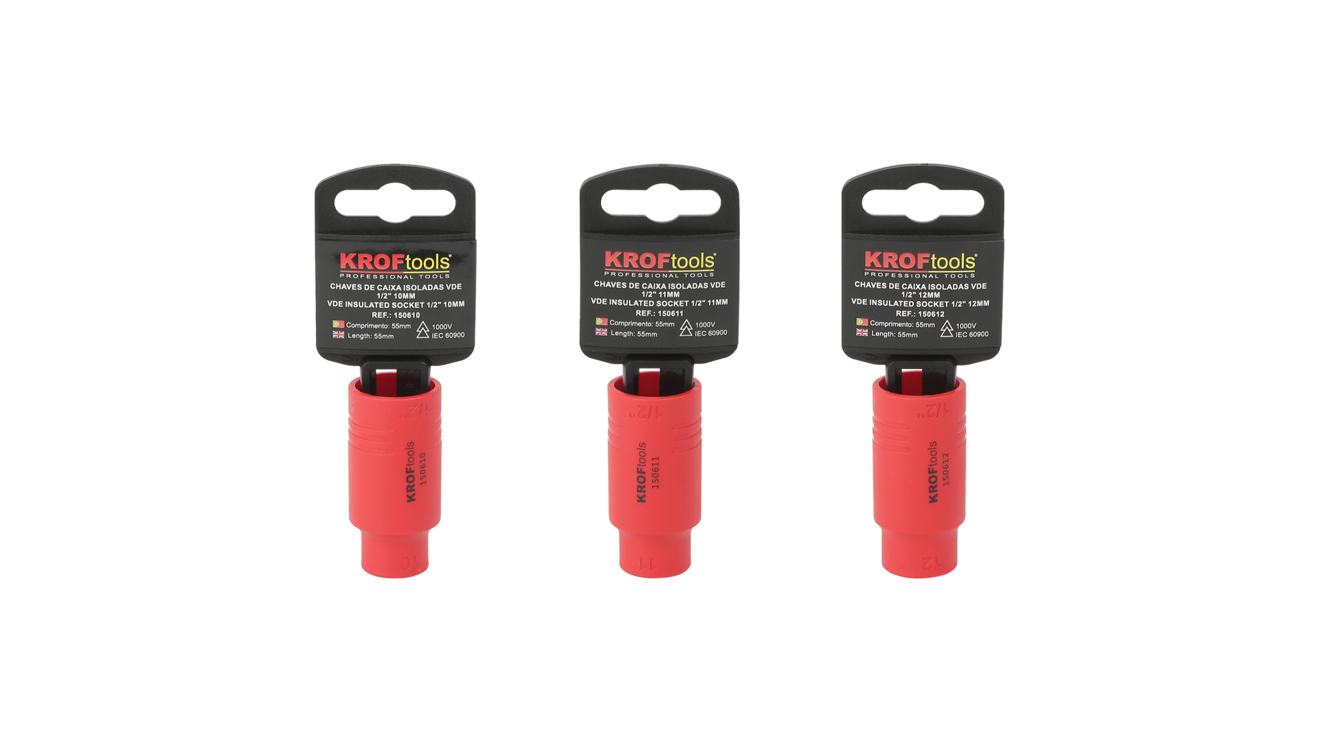 VDE LLAVE DE CAJA AISLADA 1/2"