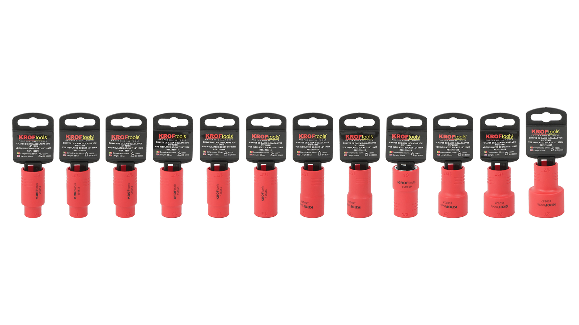 VDE LLAVE DE CAJA AISLADA 1/2"