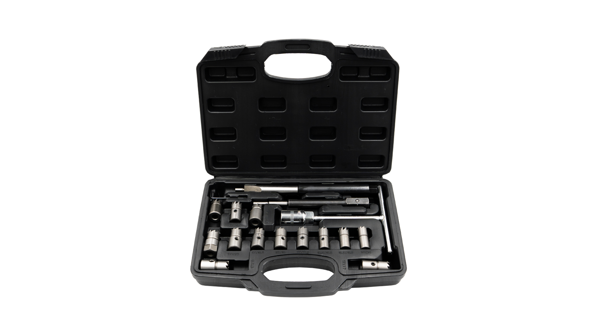SET OF CUTTERS FOR DIESEL INJECTORS 17PCS