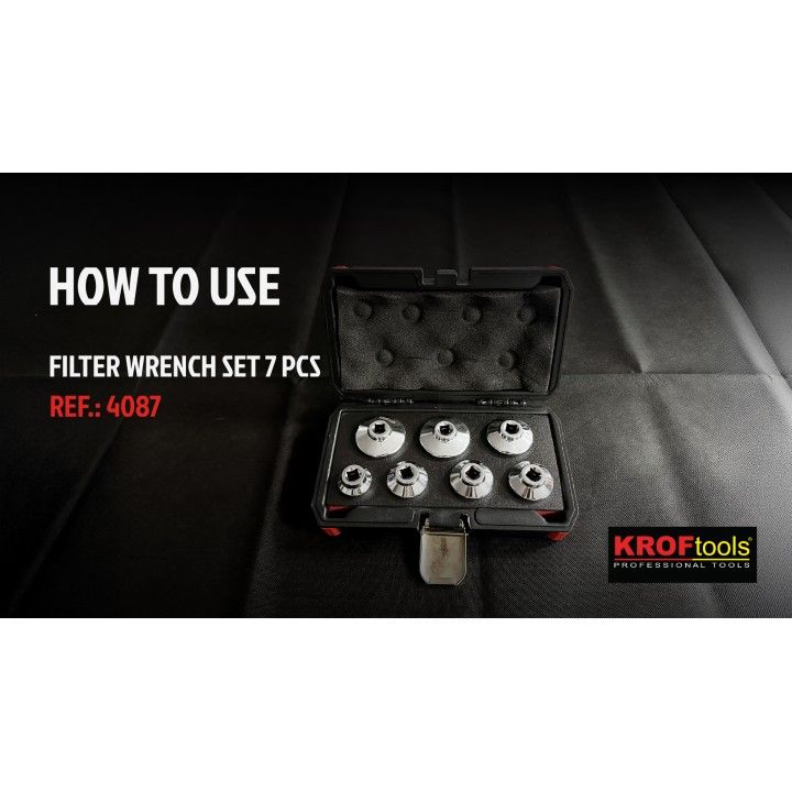 JUEGO EXTRACTOR DE FILTROS ACEITE  7 PZS