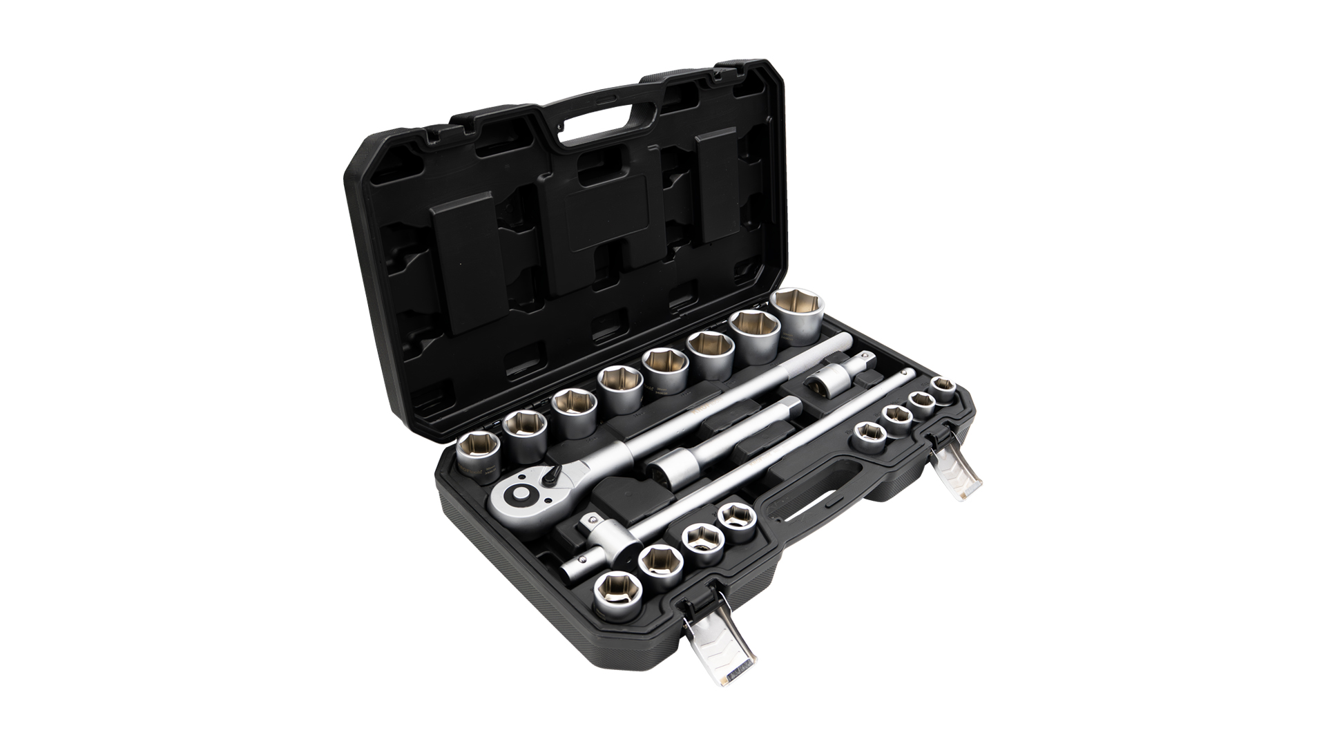 JUEGO LLAVES VASO 3/4" 6PT" 21PZS