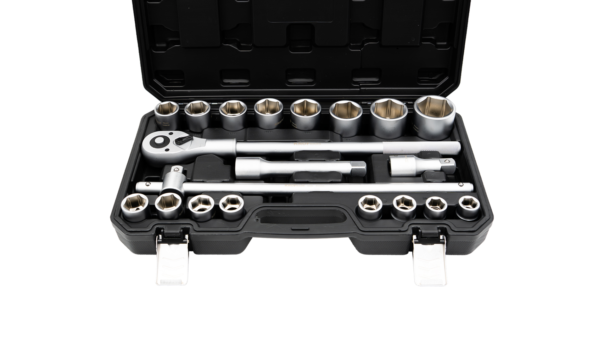 JUEGO LLAVES VASO 3/4" 6PT" 21PZS