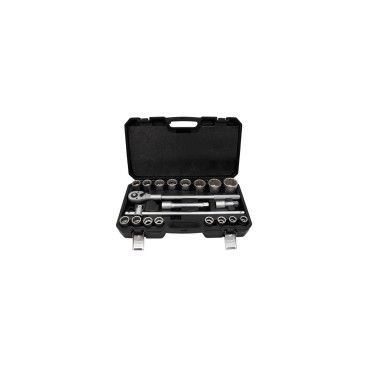JOGO CHAVES CAIXA 21PCS 3/4" 12PT