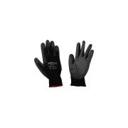 GLOVES WITH POLYURETHANE PALM CE EN388-2016 SIZE 8 - 1 PAIR