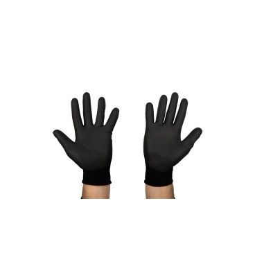 GLOVES WITH POLYURETHANE PALM CE EN388-2016 SIZE 8 - 1 PAIR GLOVES WITH POLYURETHANE PALM CE EN388-2016 SIZE 8 - 1 PAIR