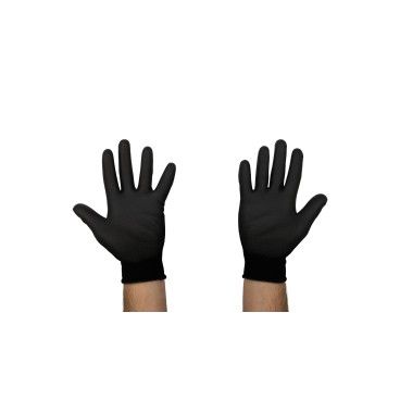 GLOVES WITH POLYURETHANE PALM CE EN388-2016 SIZE 9 - 1 PAIR GLOVES WITH POLYURETHANE PALM CE EN388-2016 SIZE 9 - 1 PAIR