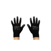 GLOVES WITH POLYURETHANE PALM CE EN388-2016 SIZE 9 - 1 PAIR GLOVES WITH POLYURETHANE PALM CE EN388-2016 SIZE 9 - 1 PAIR