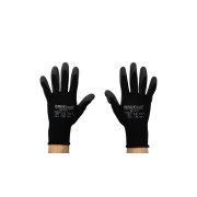 GLOVES WITH POLYURETHANE PALM CE EN388-2016 SIZE 10 - 1 PAIR