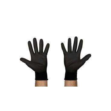 GLOVES WITH POLYURETHANE PALM CE EN388-2016 SIZE 10 - 1 PAIR GLOVES WITH POLYURETHANE PALM CE EN388-2016 SIZE 10 - 1 PAIR