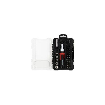 CONJUNTO BITS C/ CHAVE DE FENDAS DE ROQUETE 1/4" 43PCS CONJUNTO BITS C/ CHAVE DE FENDAS DE ROQUETE 1/4" 43PCS