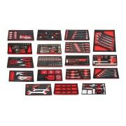CARRO FERRAMENTA VERMELHO 7 GAVETAS 352PCS CARRO FERRAMENTA VERMELHO 7 GAVETAS 352PCS